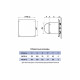 Панель декоративная AEON D100/125 175х175 пластик Gray metal DICITI