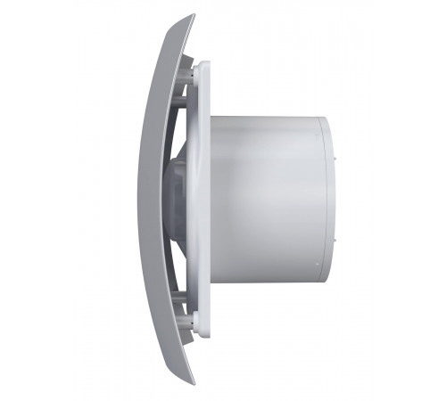 Вентилятор накладной BREEZE D125 обр.клапан Gray metal DICITI