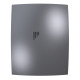 Вентилятор накладной BREEZE D125 обр.клапан Dark gray metal DICITI
