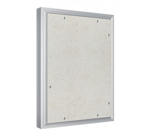 Люк ревизионный D Ceramo Optimum 300х400 скрыт.монтаж петля алюминий EVECS