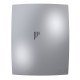 Вентилятор накладной BREEZE D125 обр.клапан Gray metal DICITI