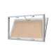 Люк ревизионный D Ceramo Base 500x300 скрыт.монтаж съемный алюминий EVECS