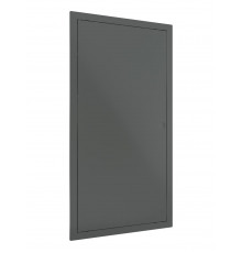 Люк ревизионный LN фланец 200х400 нажимной 223х423 пластик Gray EVECS