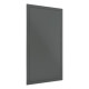 Люк ревизионный LN фланец 200х400 нажимной 223х423 пластик Gray EVECS