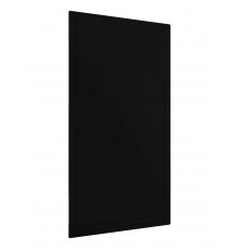 Люк ревизионный LN фланец 200х400 нажимной 223х423 пластик Black EVECS