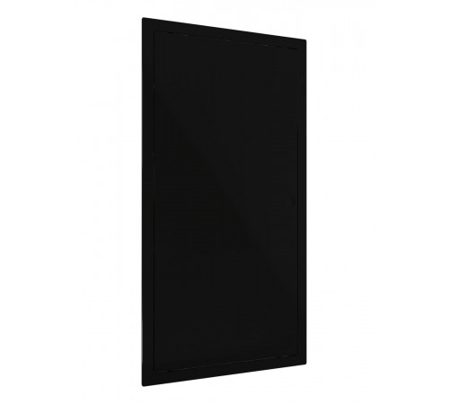 Люк ревизионный LN фланец 200х400 нажимной 223х423 пластик Black EVECS