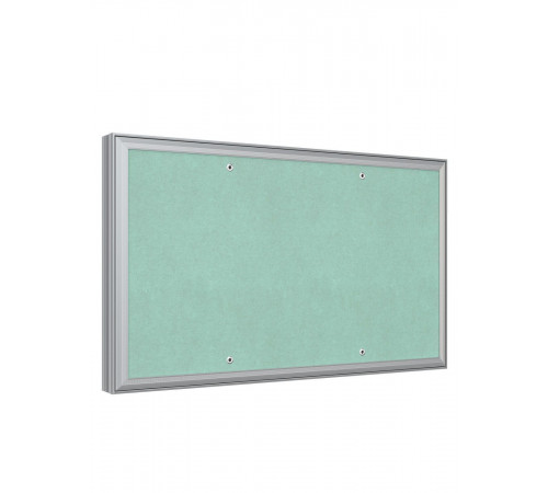 Люк ревизионный D Ceramo Base 500x300 скрыт.монтаж съемный алюминий EVECS