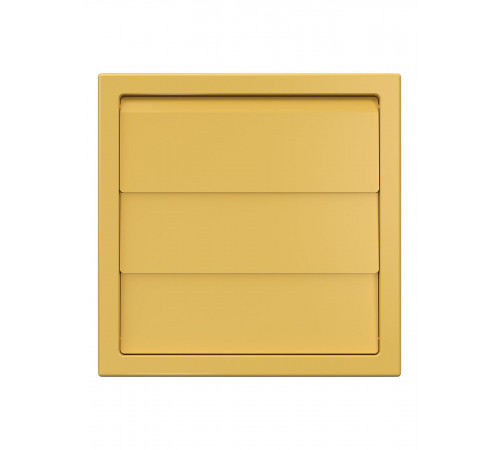 Выход стенной КФ фланец D150/160 жалюзи 190х190 ASA Beige ERA STREETLINE