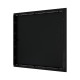 Люк ревизионный LN фланец 300х300 нажимной 327х327 пластик Black EVECS