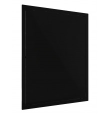 Люк ревизионный LN фланец 300х400 нажимной 327х427 пластик Black EVECS