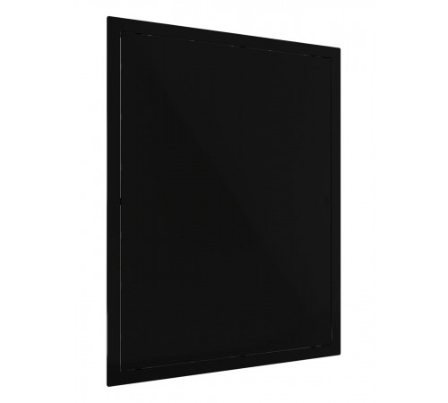 Люк ревизионный LN фланец 300х400 нажимной 327х427 пластик Black EVECS