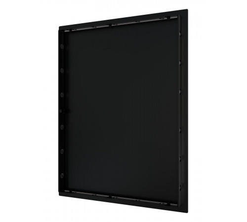 Люк ревизионный LN фланец 300х400 нажимной 327х427 пластик Black EVECS