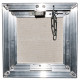 Люк ревизионный D Ceramo 500х600 скрыт.монтаж съемный алюминий EVECS