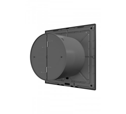 Вентилятор накладной SLIM D100 обр.клапан Dark gray metal DICITI