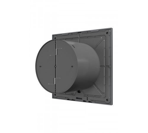 Вентилятор накладной SLIM D100 обр.клапан Gray metal DICITI