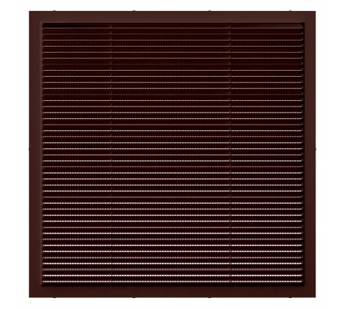 Решетка вентиляционная С сетка 380х380 пластик Brown ERA