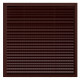 Решетка вентиляционная С сетка 380х380 пластик Brown ERA