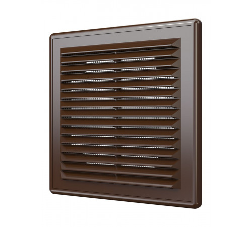 Решетка вентиляционная Р сетка разъемная 150х150 пластик Brown ERA