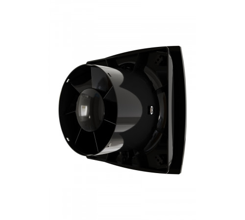 Вентилятор накладной WAVE D120 Black classic ERA