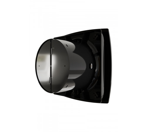 Вентилятор накладной WAVE D120 обр.клапан Black classic ERA