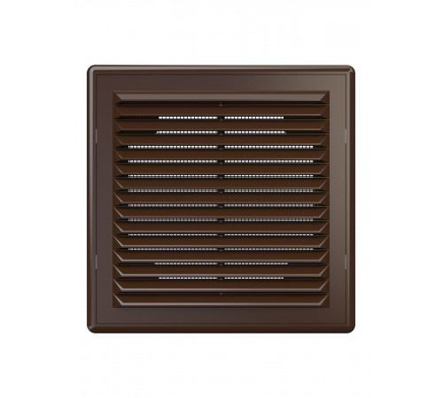 Решетка вентиляционная Р сетка разъемная 150х150 пластик Brown ERA