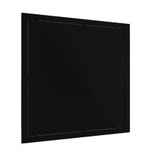 Люк ревизионный LN фланец 300х300 нажимной 327х327 пластик Black EVECS