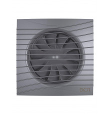 Вентилятор накладной SILENT D100 обр.клапан Dark gray metal DICITI