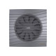Вентилятор накладной SILENT D100 обр.клапан Dark gray metal DICITI