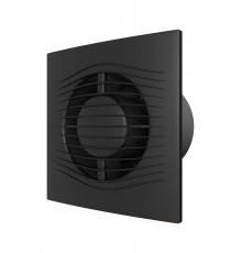 Вентилятор накладной SLIM D100 обр.клапан Dark gray metal DICITI