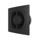 Вентилятор накладной SLIM D100 обр.клапан Dark gray metal DICITI