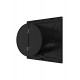 Вентилятор накладной SLIM D100 обр.клапан Matt black DICITI