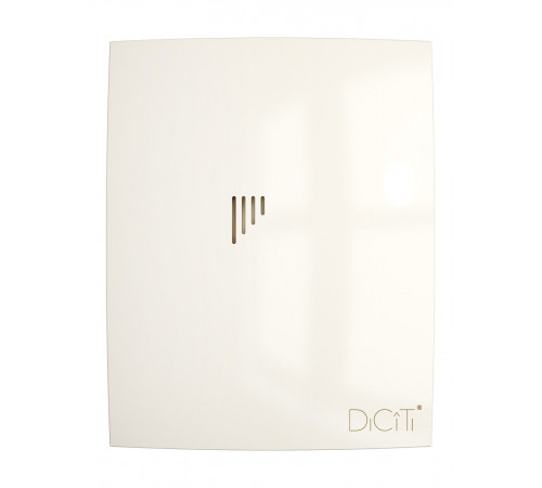 Вентилятор накладной BREEZE D100 обр.клапан Ivory DICITI