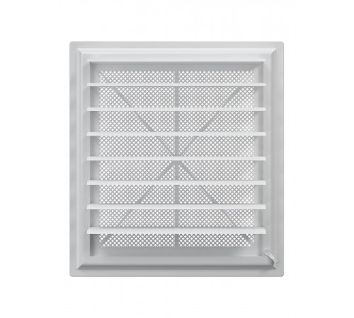 Решетка вентиляционная AIRVENT регулируемая жалюзи 402х442 пластик ERA