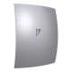 Вентилятор накладной BREEZE D100 обр.клапан Gray metal DICITI