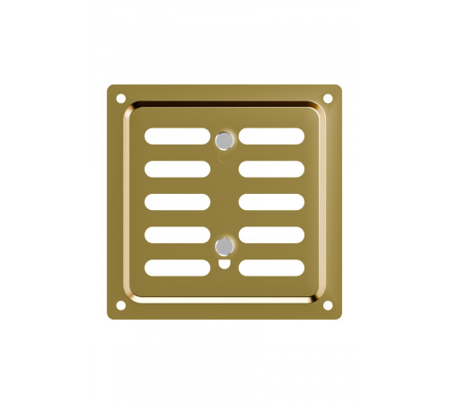 Решетка вентиляционная MER регулируемая 100x100 окраш.сталь Gold ERA