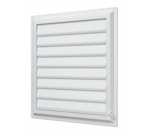 Решетка вентиляционная AIRVENT регулируемая жалюзи 402х442 пластик ERA