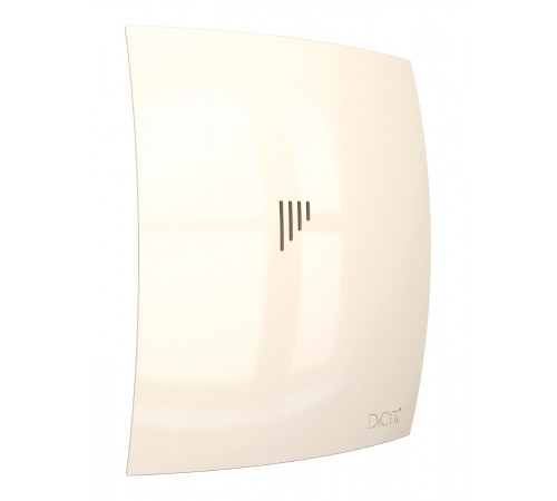 Вентилятор накладной BREEZE D100 обр.клапан Ivory DICITI