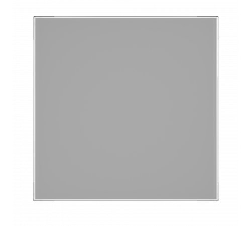 Панель декоративная AEON D100/125 179х179 стекло Matelac silver clear DICITI