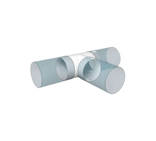 Тройник ТП D160 пластик ERA