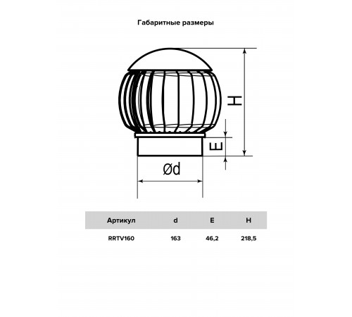 Нанодефлектор RRTV D150 D160 пластик Silver