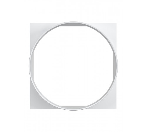 Переходник КВ D100 100х100 пластик ERA