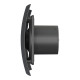 Вентилятор накладной BREEZE D100 обр.клапан Matt black DICITI