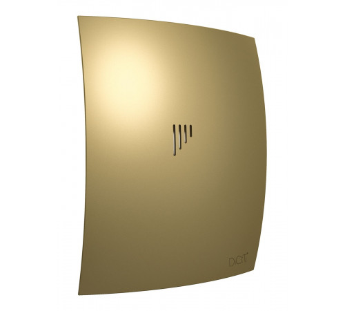 Вентилятор накладной BREEZE D100 обр.клапан Champagne DICITI