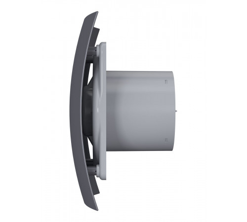 Вентилятор накладной BREEZE D100 обр.клапан Dark gray metal DICITI