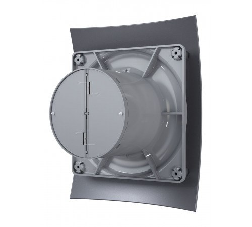 Вентилятор накладной BREEZE D100 обр.клапан Dark gray metal DICITI