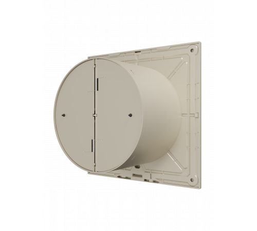Вентилятор накладной SLIM D125 обр.клапан Ivory DICITI
