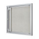 Люк ревизионный D Ceramo Optimum 600х600 скрыт.монтаж петля алюминий EVECS