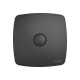 Вентилятор накладной RIO D100 обр.клапан Matt black DICITI