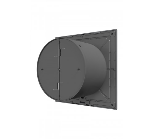 Вентилятор накладной SLIM D125 обр.клапан Gray metal DICITI