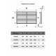 Экран радиаторный ПР фланец 600х900 пластик Gray ERA